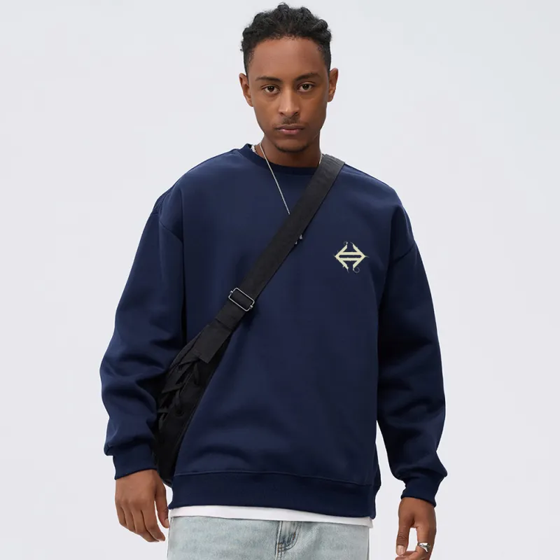 HARSIINCN Sweatshirt Unisex Royal Blue-2