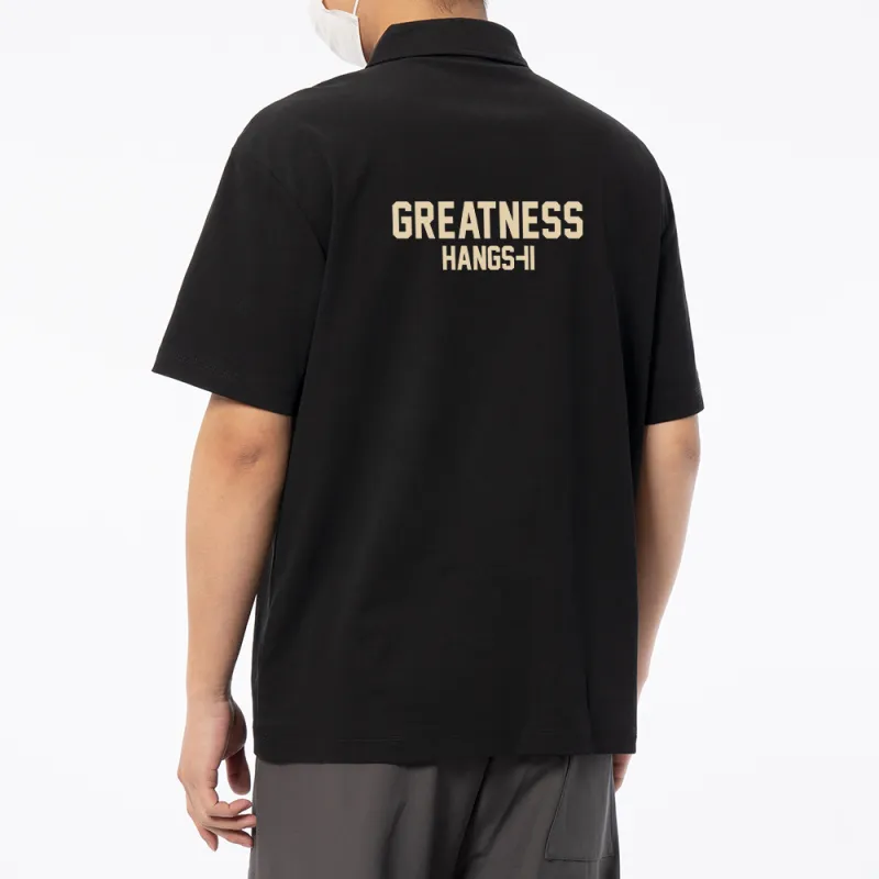 HARSIINCN Polo Shirt Men's H25SMPY229 Black-6