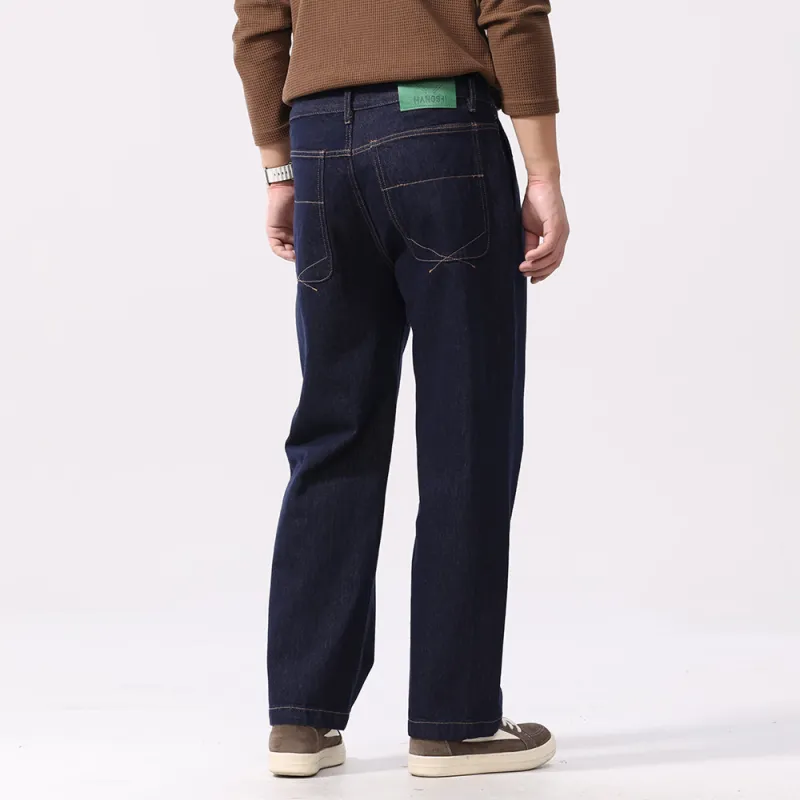 HARSIINCN Jeans Men's H25AMNK257 Dark Blue-5