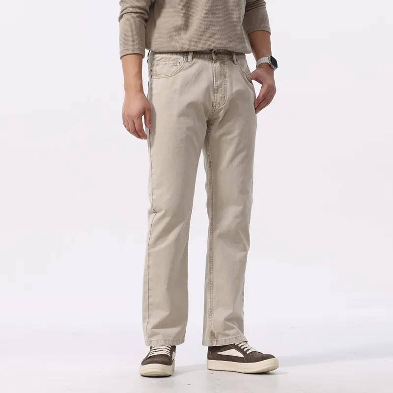 HARSIINCN Jeans Men's H25AMNK256 Snowflake Apricot-3