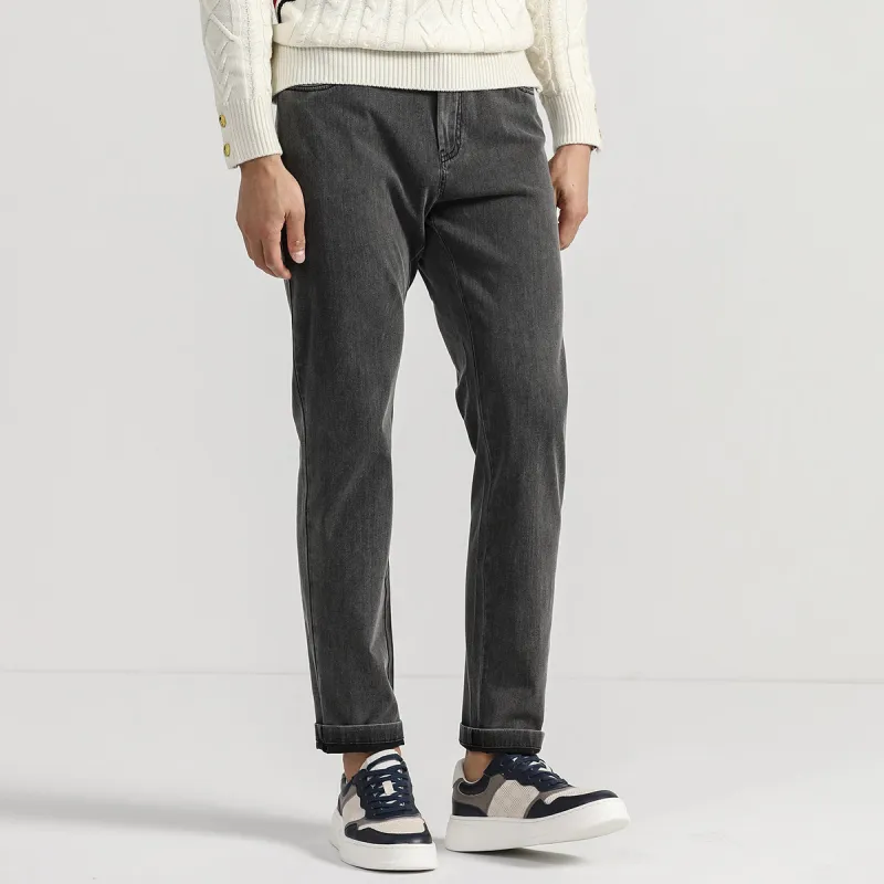 HARSIINCN Jeans Men's Smoke Gray-4
