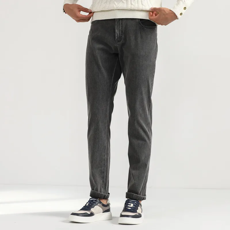 HARSIINCN Jeans Men's Smoke Gray-3