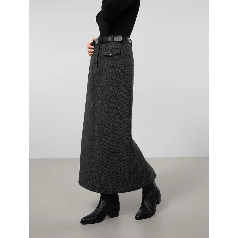 Bethine Casual Long Skirt Women's-6