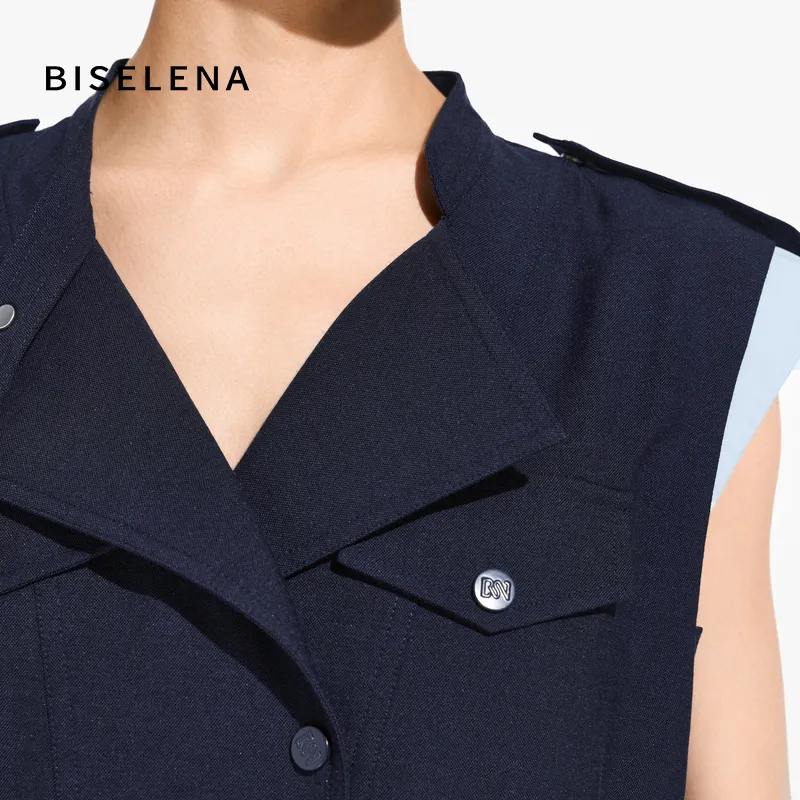 Bethine Jumpsuit Women's Navy Blue-7