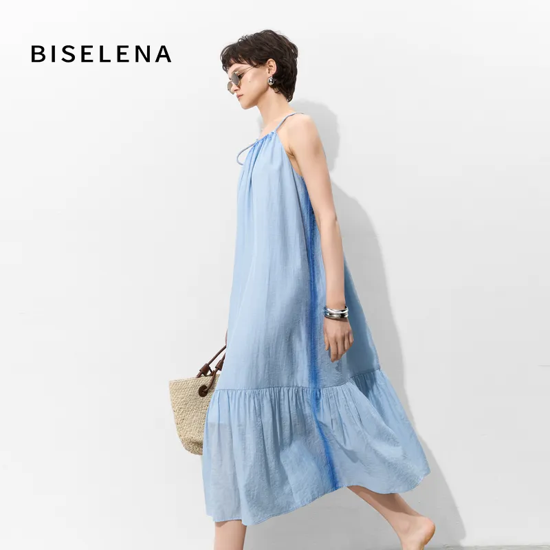 Bethine Sleeveless Dress Women's Illusion Blue-5