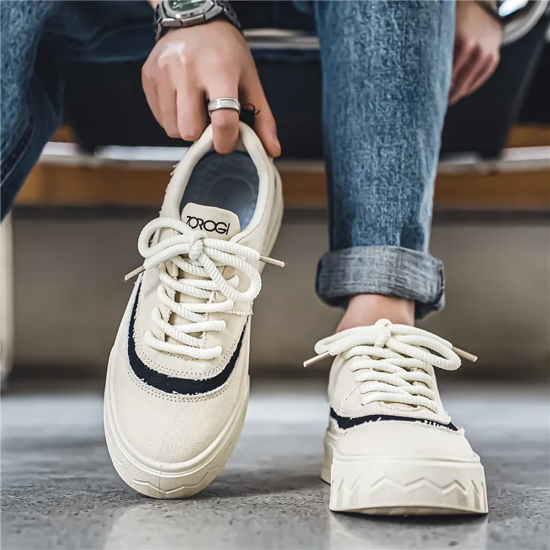 POLAR BEAR Cushioned Slip-Resistant Breathable Low-Top Casual Shoes Men's-7