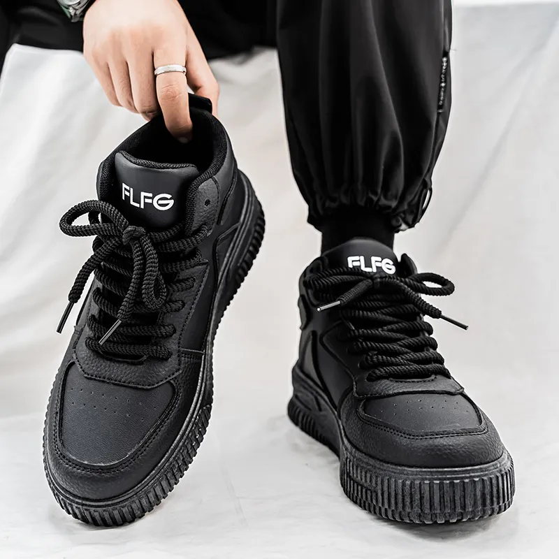 POLAR BEAR Slip-Resistant Waterproof And Breathable High-Top Casual Shoes Unisex-4
