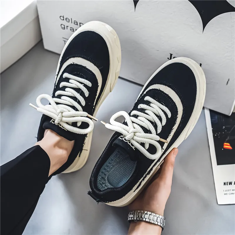 POLAR BEAR Cushioned Slip-Resistant Breathable Low-Top Casual Shoes Men's-1