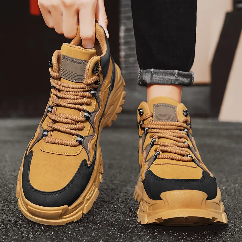 POLAR BEAR Slip-Resistant Waterproof And Breathable High-Top Casual Shoes Unisex-2