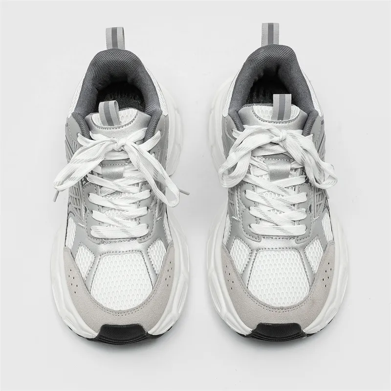 POLAR BEAR Cushioned Slip-Resistant Abrasion-Resistant Low-Top Chunky Sneakers Unisex-5