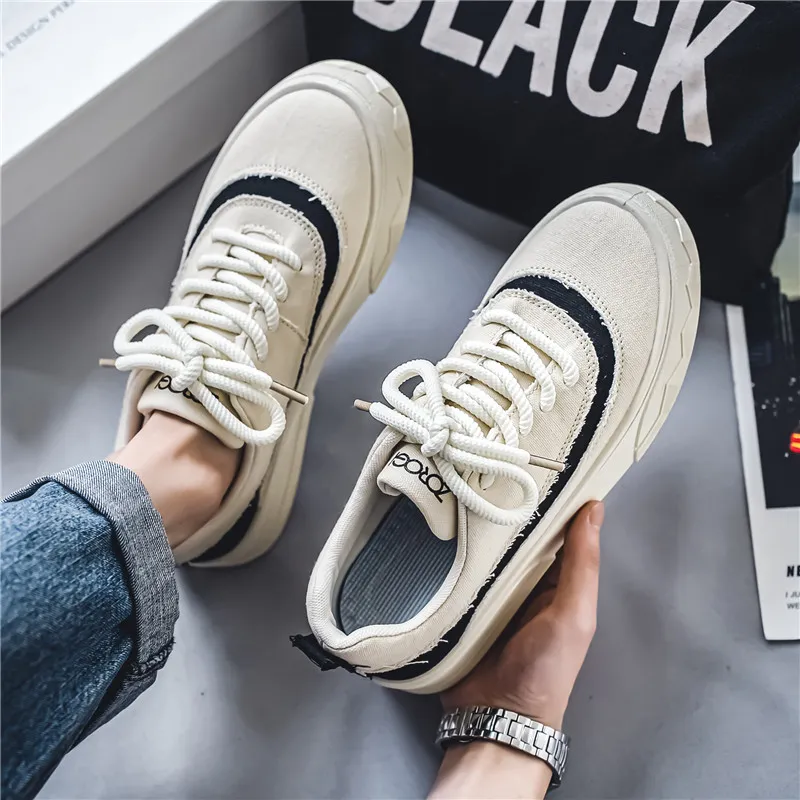 POLAR BEAR Cushioned Slip-Resistant Breathable Low-Top Casual Shoes Men's-6