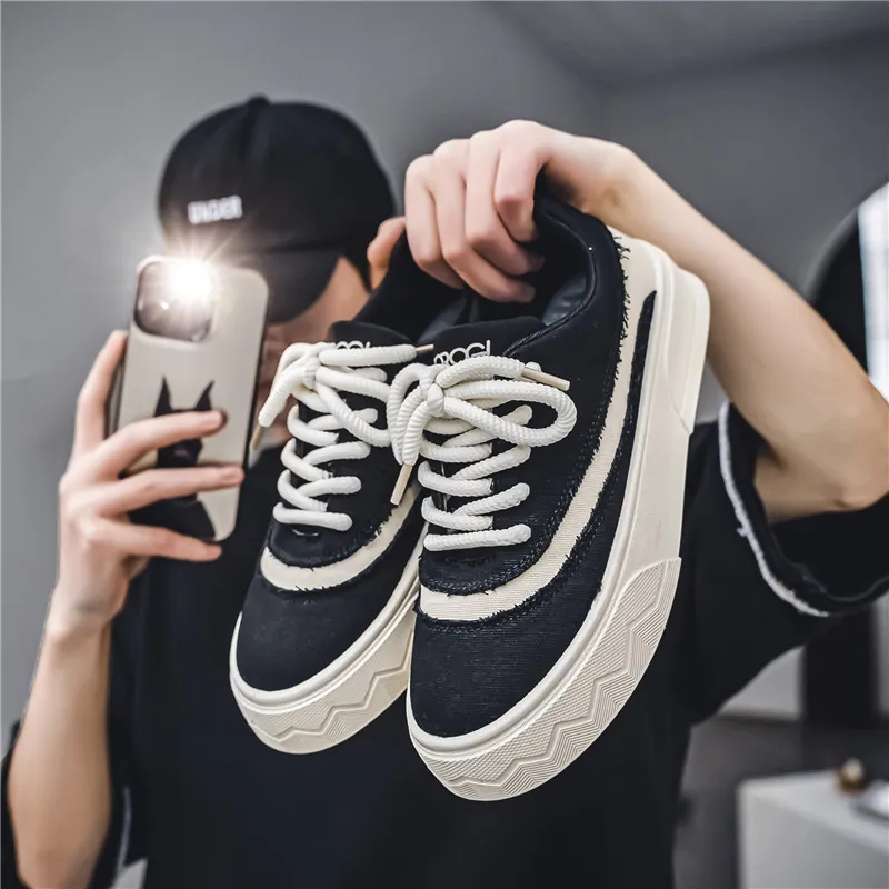 POLAR BEAR Cushioned Slip-Resistant Breathable Low-Top Casual Shoes Men's-4