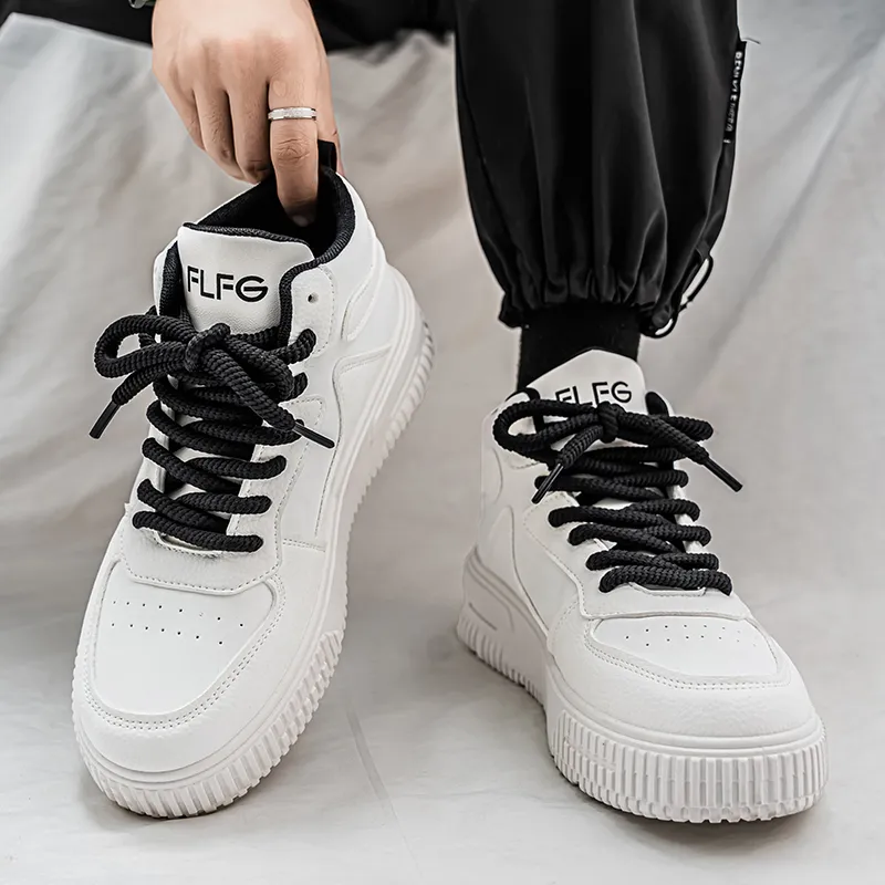 POLAR BEAR Slip-Resistant Waterproof And Breathable High-Top Casual Shoes Unisex-1