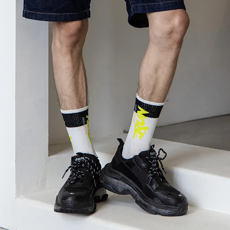 ALPLUME Mid Calf Socks Unisex 5 Pack-1