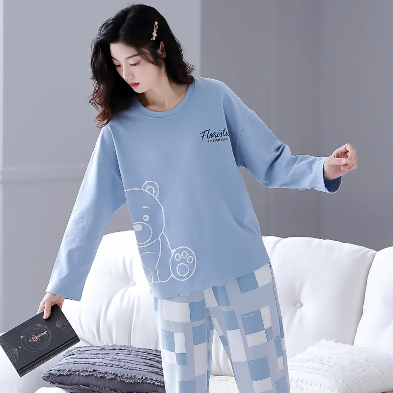 ALPLUME Pajama Set Women's Blue-1