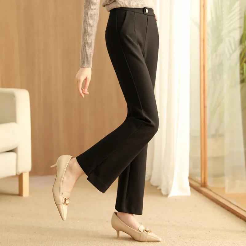 Emodues Suit Trousers Women's Black-5