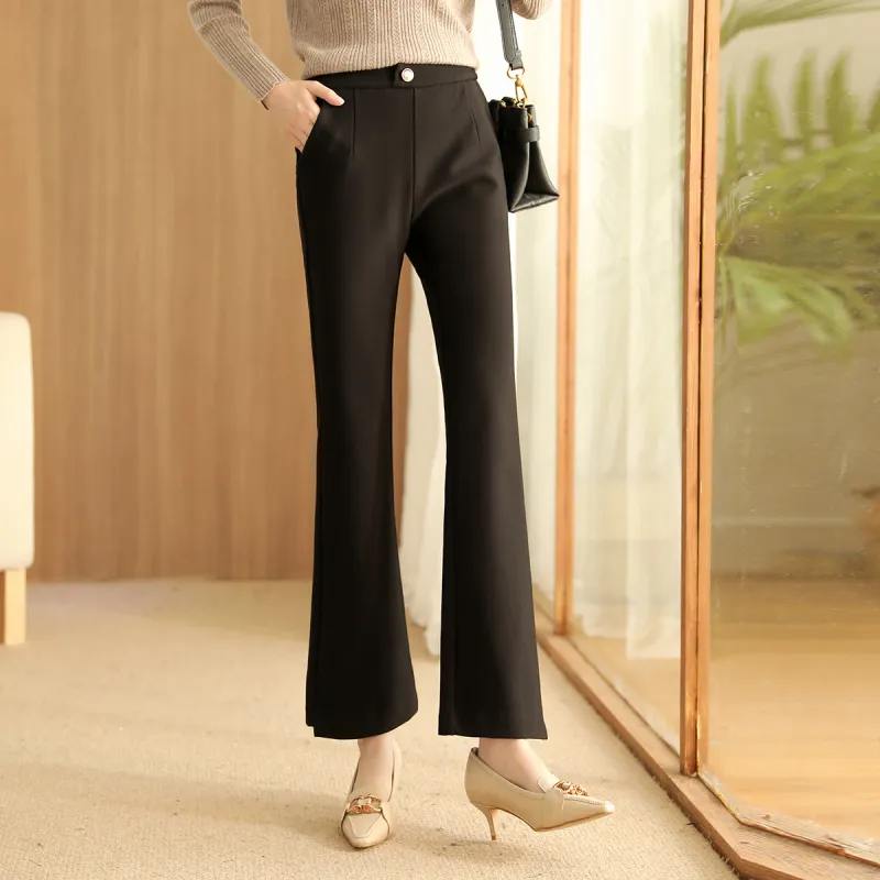 Emodues Suit Trousers Women's Black-9