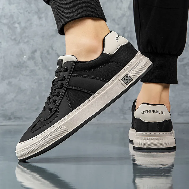 ARTHURBUILL Slip Resistant Low Top Skateboard Shoes Unisex-3