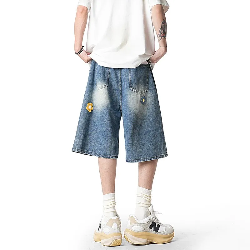 EVBD Denim Shorts Unisex-5