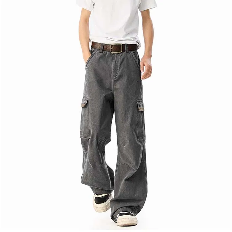 PAINT STAIN Cargo Pants Unisex-14