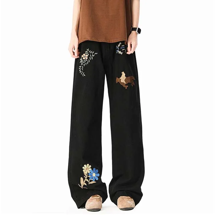 PAINT STAIN Classic Fashion Jeans Unisex-7