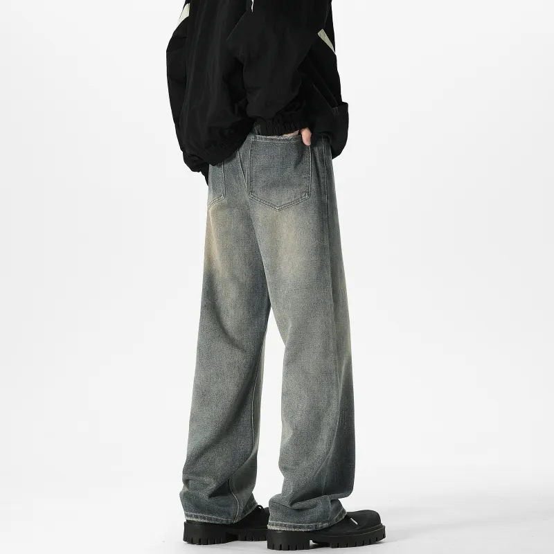 VIPGOOSE Jeans Unisex Blue-3
