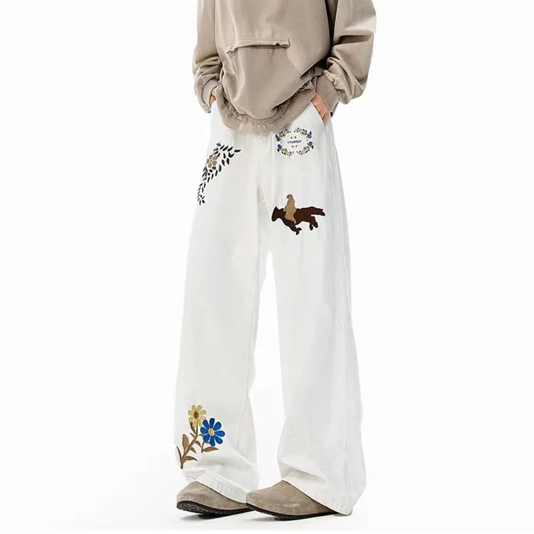PAINT STAIN Classic Fashion Jeans Unisex-3