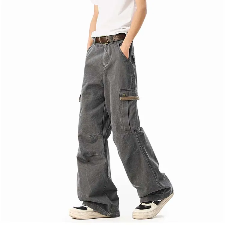 PAINT STAIN Cargo Pants Unisex-11