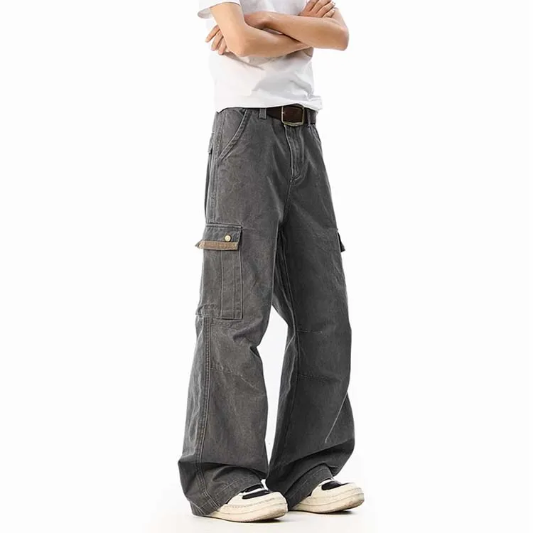 PAINT STAIN Cargo Pants Unisex-13