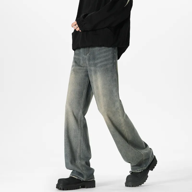 VIPGOOSE Jeans Unisex Blue-2