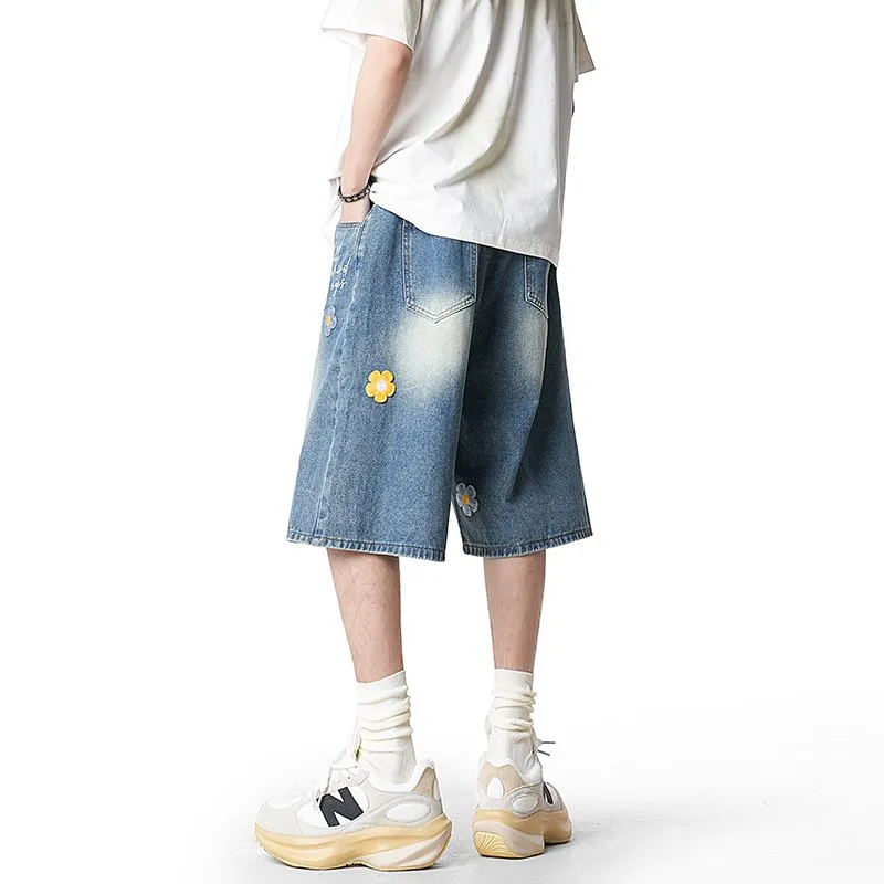 EVBD Denim Shorts Unisex-4