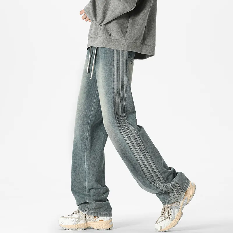 WELTER EXPERIMENT Jeans Unisex Blue-5