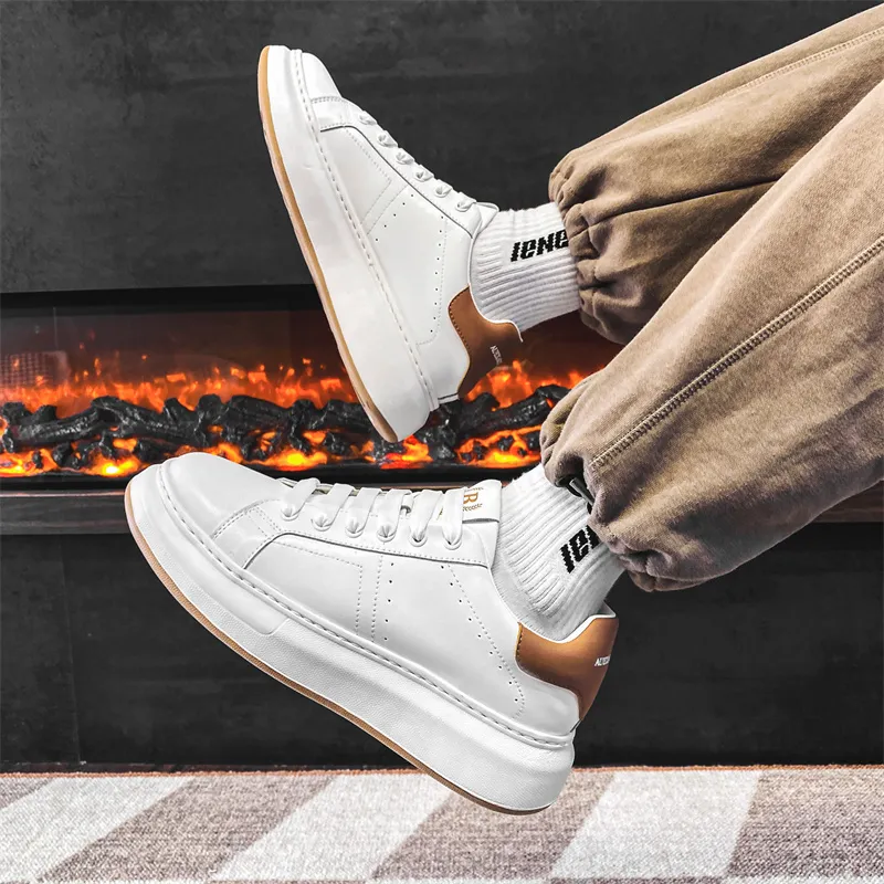 Qiandongmeili Low Top Skateboard Shoes Men's-6