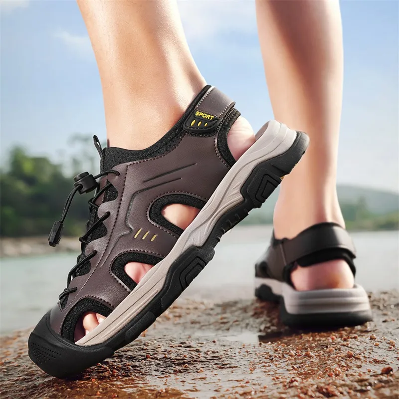 Qiandongmeili Cushioning Lightweight River Trekking Shoes Men's-15