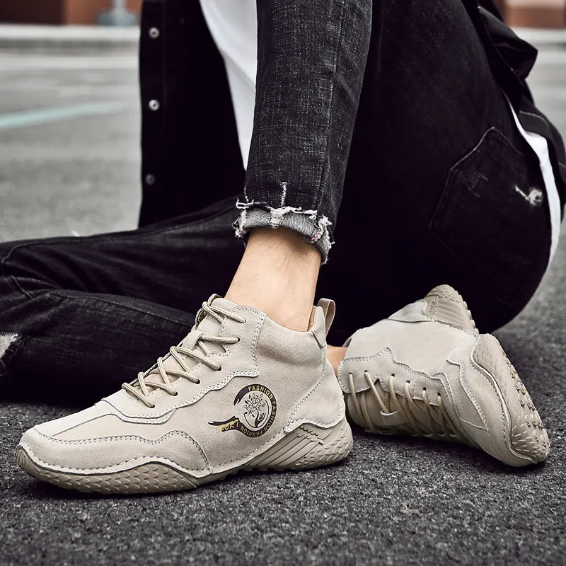 Qiandongmeili Low-Top Casual Shoes Gray-14