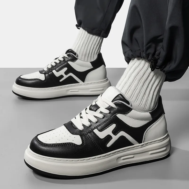 Qiandongmeili Low Top Skateboard Shoes Men's-11
