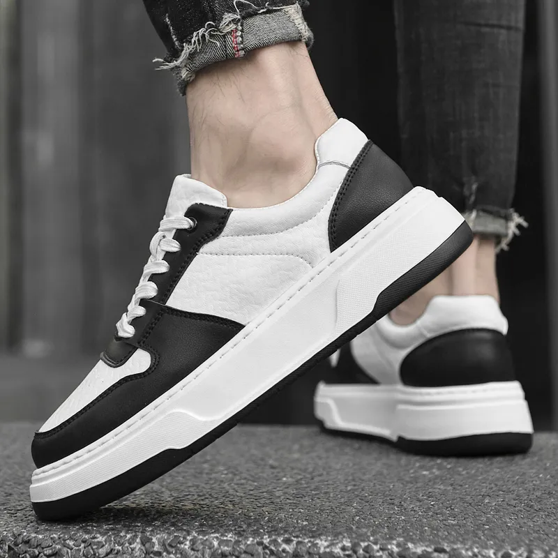 Qiandongmeili Anti-Slip Wear-Resistant Low-Top Skateboard Shoes Unisex-4