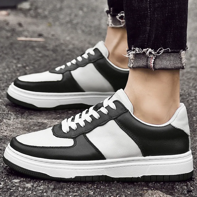 Qiandongmeili Anti Slip Wear Resistant Low Top Skateboard Shoes Unisex-2