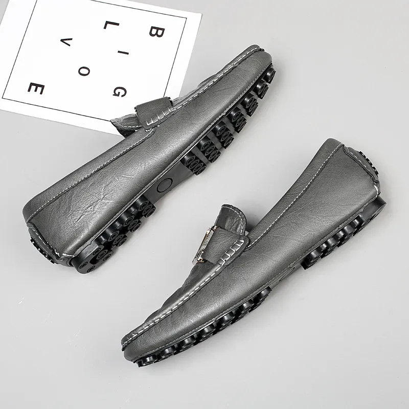 Qiandongmeili Gommino Loafers Men's-12