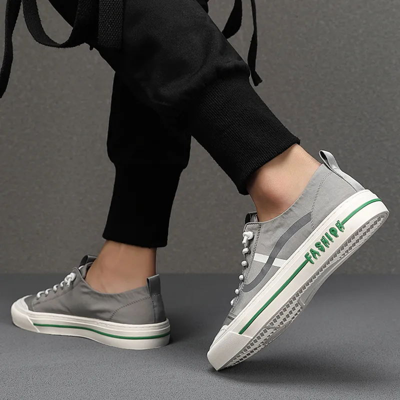 Qiandongmeili Low Top Skateboard Shoes Men's-9