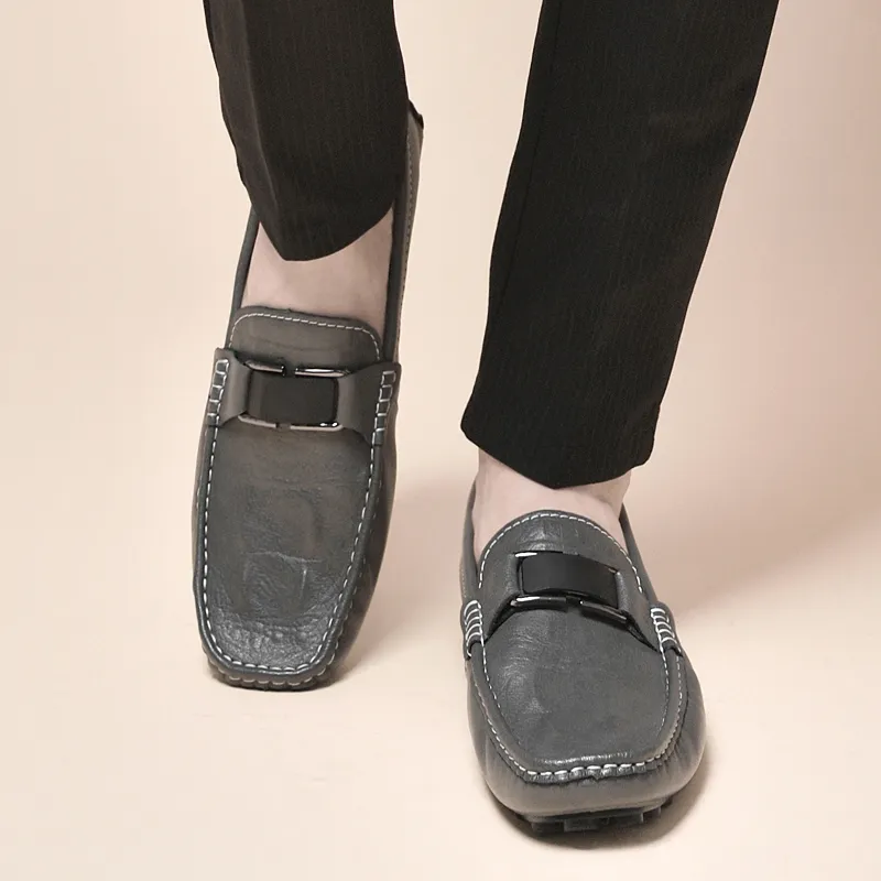 Qiandongmeili Beanie Shoes Men's-15