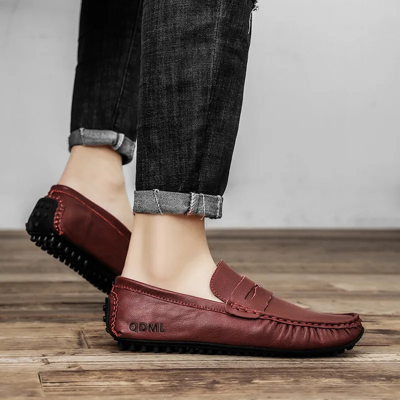 Qiandongmeili Beanie Shoes Men's-12