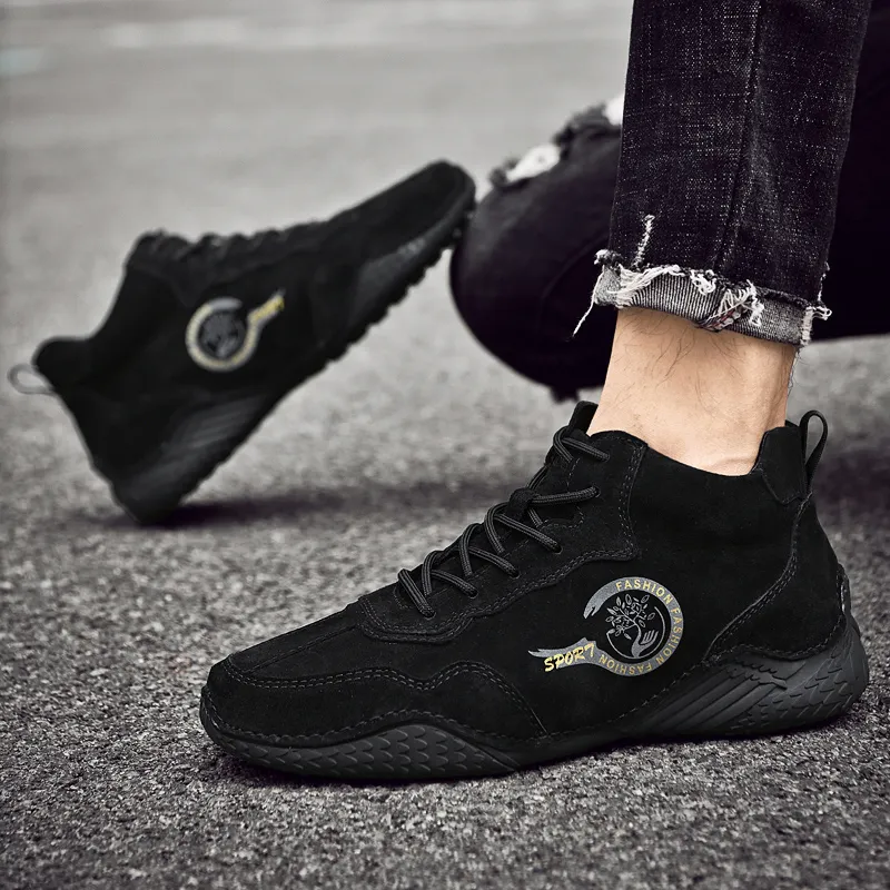 Qiandongmeili Low-Top Casual Shoes Gray-17