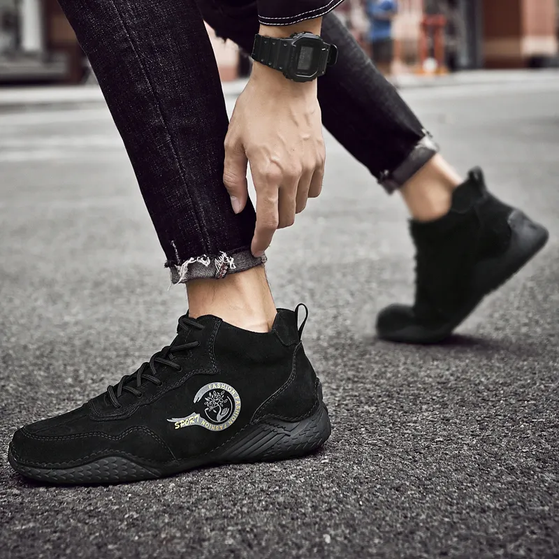 Qiandongmeili Low-Top Casual Shoes Gray-4