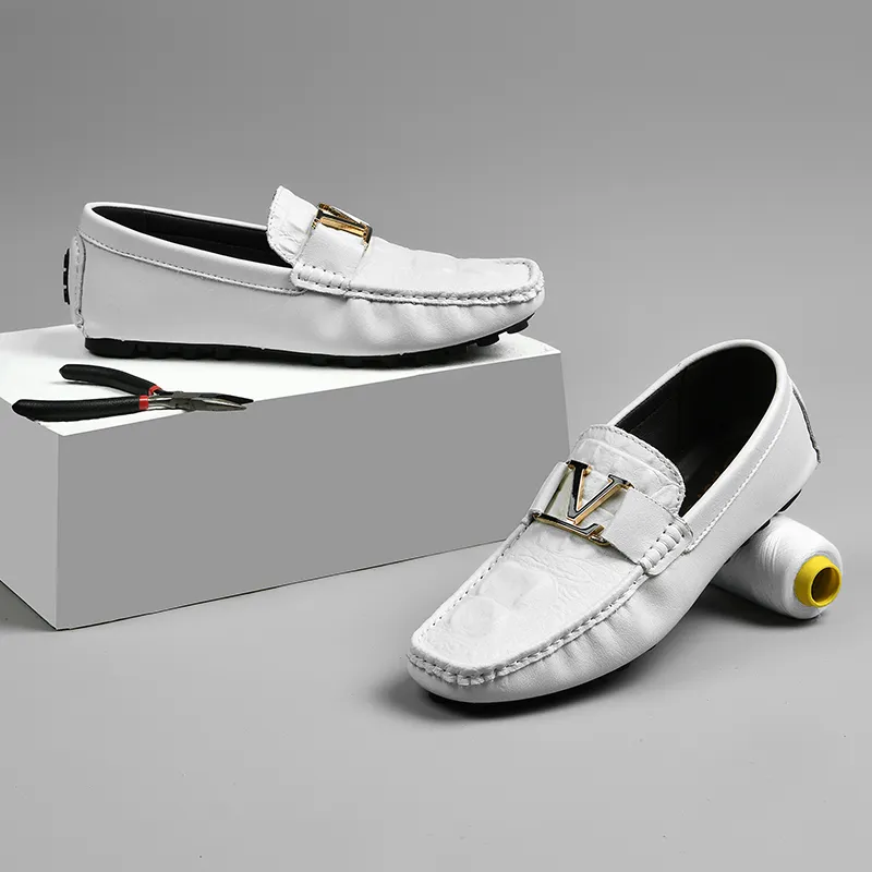 Qiandongmeili Gommino Loafers Men's-6
