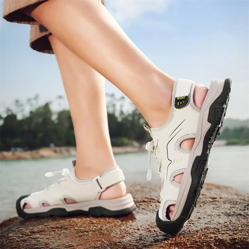 Qiandongmeili Cushioning Lightweight River Trekking Shoes Men's-10