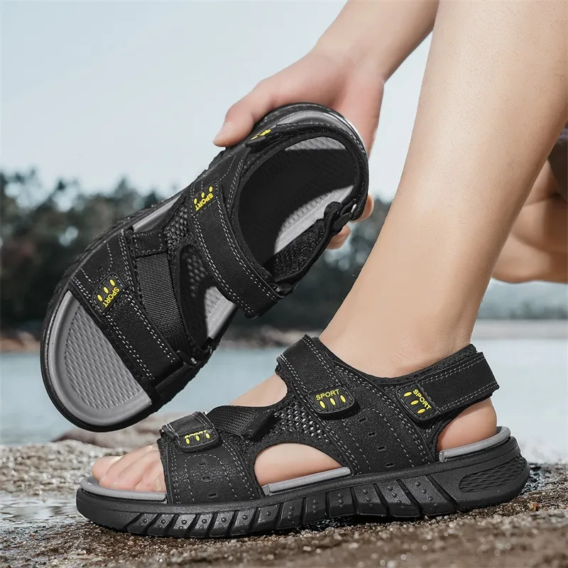 Qiandongmeili Beach Sandals Men's-3