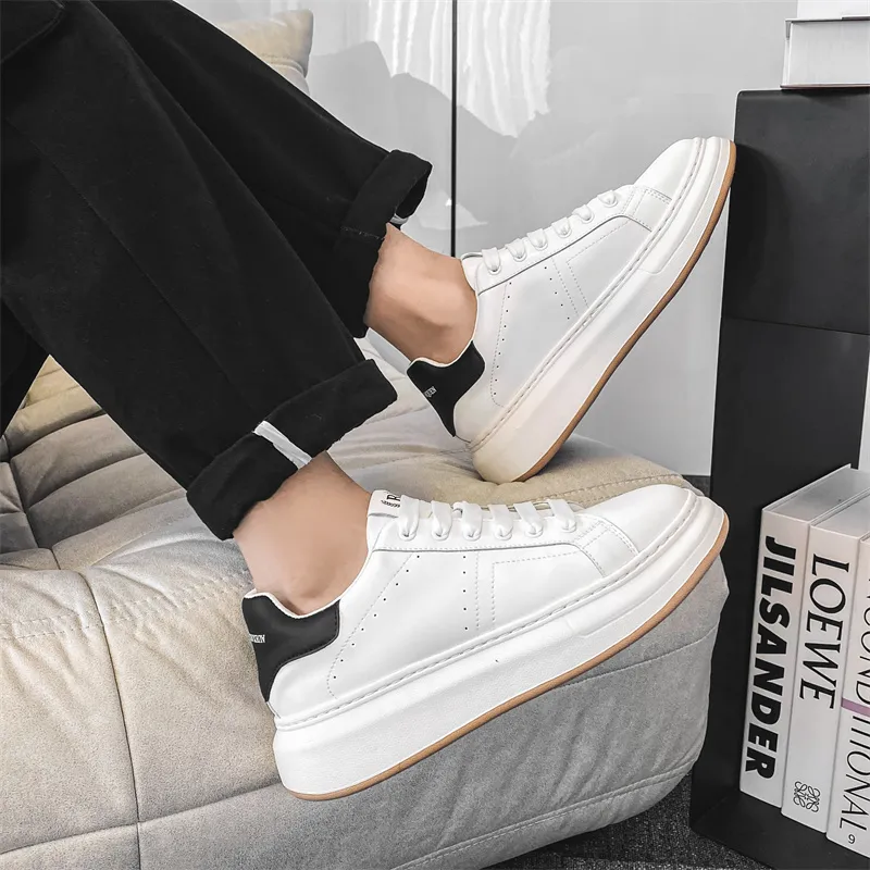 Qiandongmeili Low Top Skateboard Shoes Men's-4