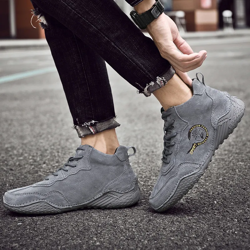 Qiandongmeili Low-Top Casual Shoes Gray-22