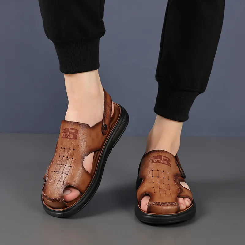 Qiandongmeili Beach Sandals Men's-5